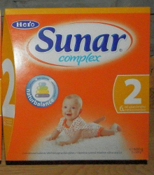 Umelé mlieko Sunar complex 2 Umelé mlieko Sunar complex 2