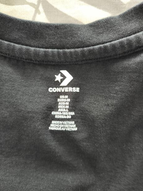 Čierne tričko converse, converse,s