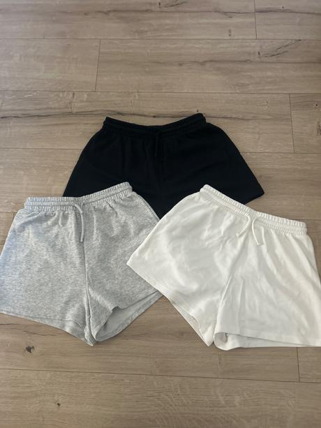 Teplákové kraťase, h&m,158