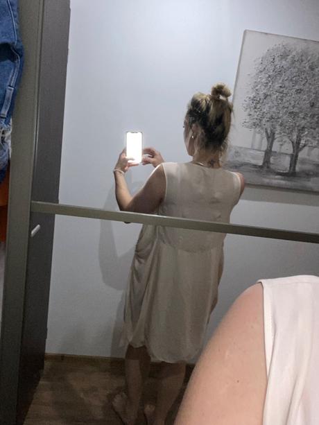 Satenove šaty h&m, h&m,36