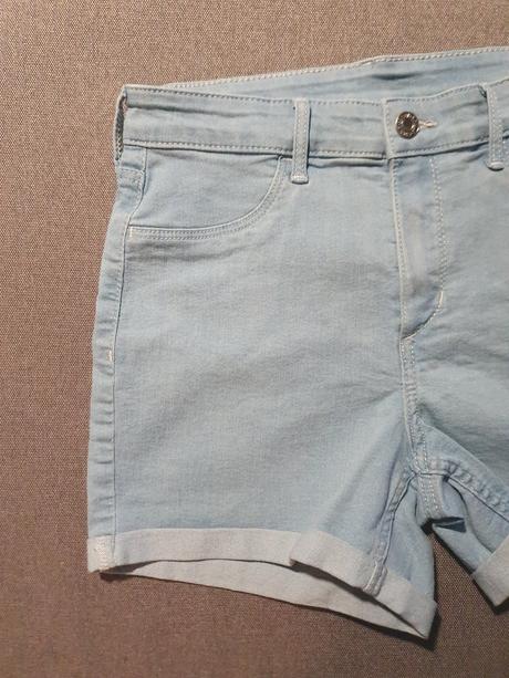 Riflové kraťasy, h&m,158
