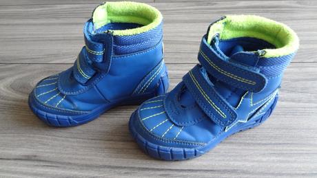 Modré vyššie topánky, f&f,24