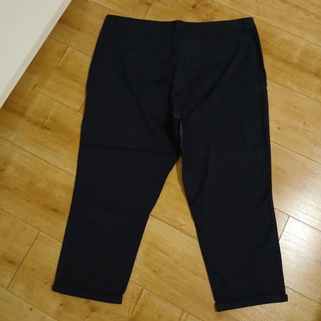 Tmavomodré bavlnené nohavice c&a, c&a,46