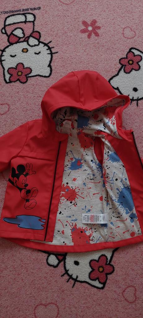 Kabátik, pršíplášť, disney,68