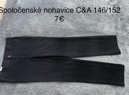 Spoločenské nohavice, c&a,146