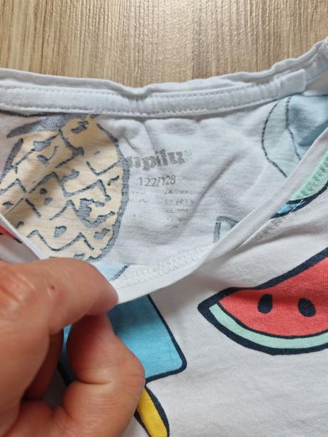 Letné tričko 122/128, lupilu,122