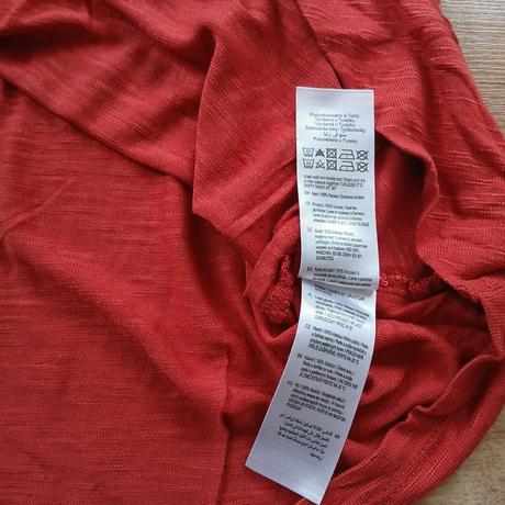 Tehlovočervené tričko f&f, f&f,46