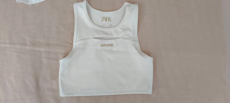 Biela športová súprava zn.zara, zara,128