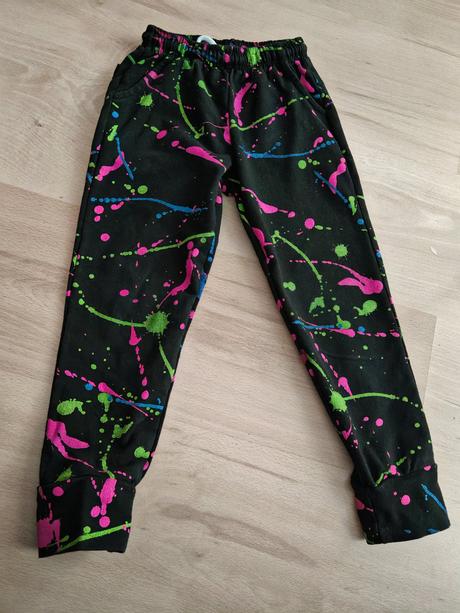 Tepláky unisex 110/116 bavlna, 110