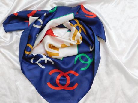 Pekna satenova šatka, l