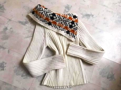 Hrubý teplý pulóver s/m, s