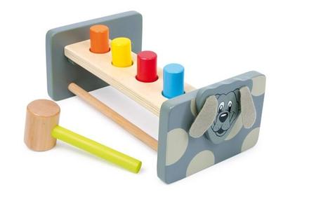 Small foot zatĺkacia lavička s otočnou doskou pes,