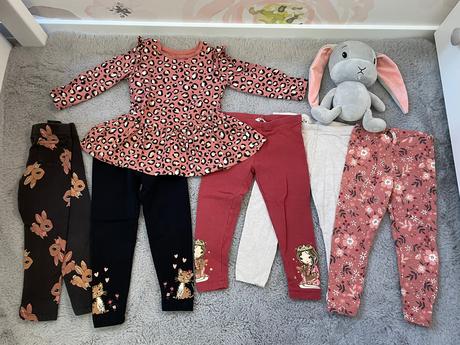 Zateplený svetrik a komplety oblečení 98, c&a,92