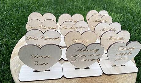 Menovky koláčikov do candy baru, 