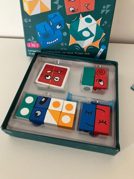 Montessori geometric fun cube, 