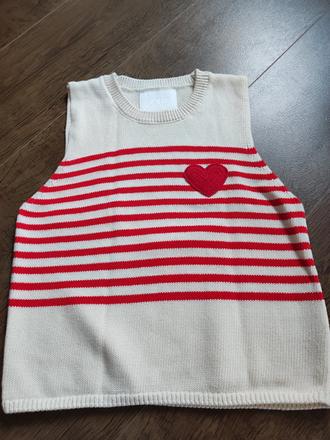 Detská pletená vesta, zara,152