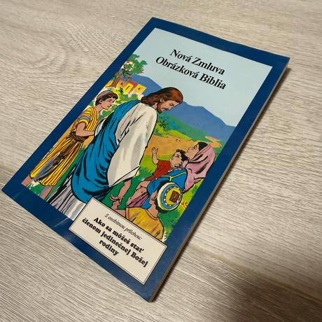 Kniha nová zmluva obrázková biblia,