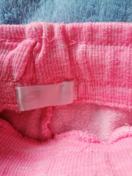 Ružové teplaciky 2 ks, f&f,74