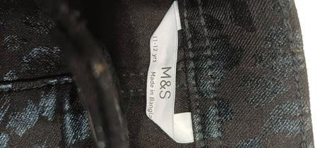 Elastické kalhoty, marks & spencer,152