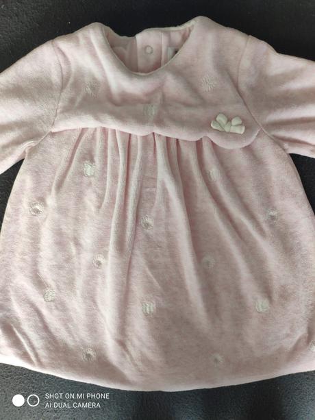 Zateplené šaty pre dievčatko, mayoral,74