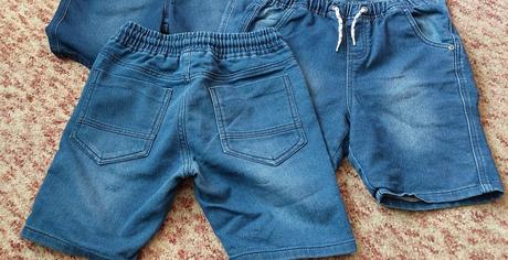 Riflové šortky 4ks, 146