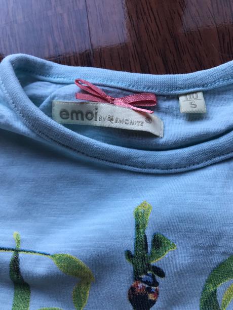 Tričko 2 balenie s kr.rukavom velkost č.110, 104