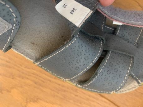 Ef barefoot sandále 33, 33