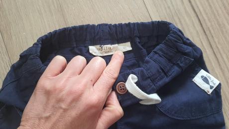 Lanove nohavice na jar/leto, lupilu,80