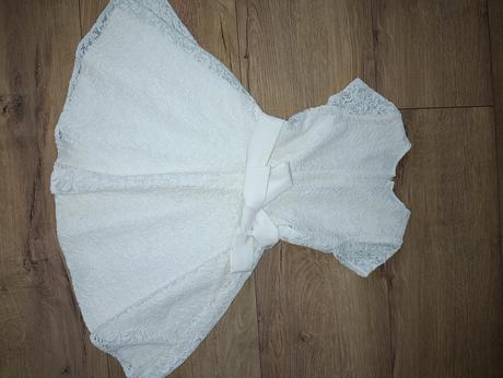Kremove cipkovane saty 140, 140
