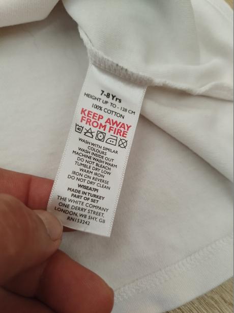 Pyžamové tričko, 128