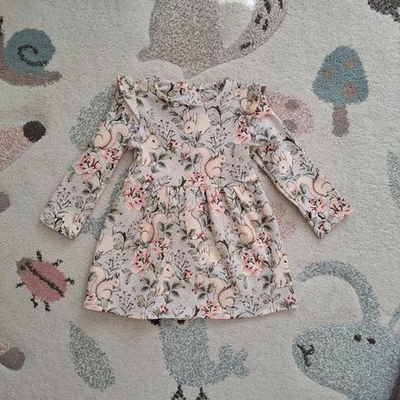 Šaty lesné zvieratká, 98