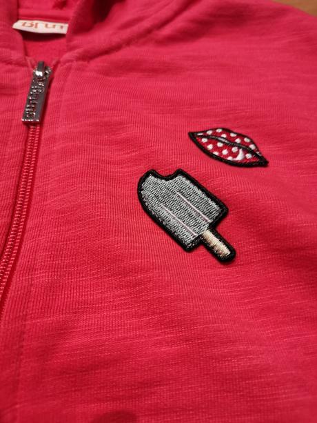 Nová dievčenská mikina, zn. brums, v. 110, brums,110