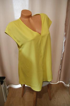 Predĺžený žltý top xl, xl