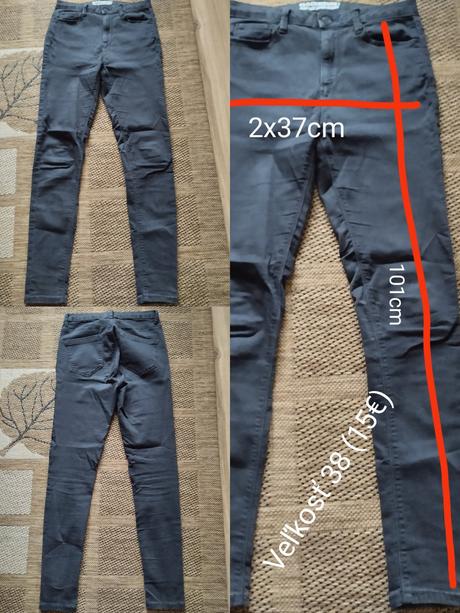 Dámske rifle., c&a,38