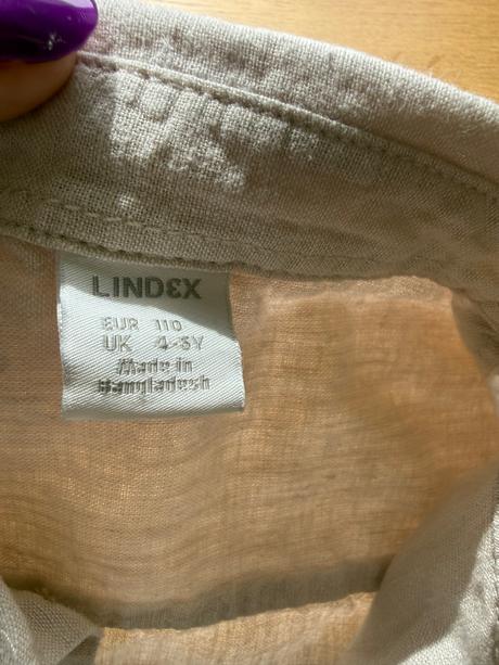 Ľanová košielka lindex, lindex,110