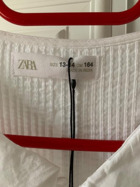 Bavlnená blúzka zara č. 164, zara,164