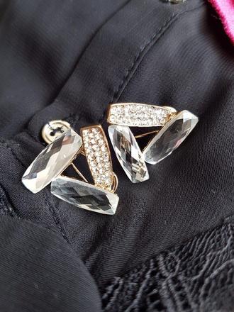 Náušnice s kamienkami,