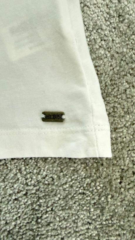 Biele hladké tričko zara, zara,158