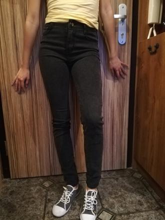 Dámske rifle s vysokým pásom nové, s