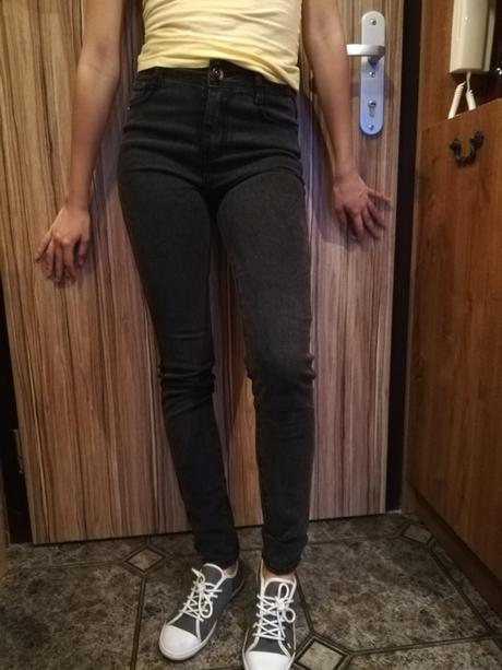 Dámske rifle s vysokým pásom nové, s