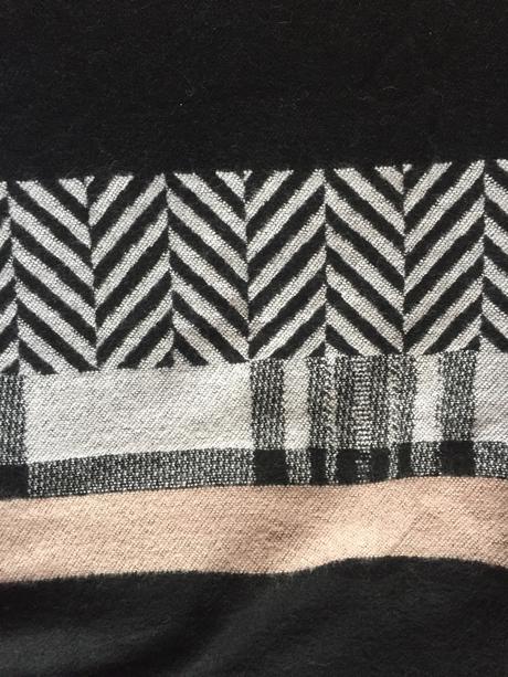 Veľký dámsky šál so strapcami h&m, h&m,xxl