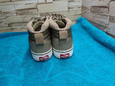 Vans 38,5 - látkovo kožené tenisky, vans,38