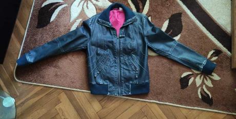 Koženková bunda ako nová, m