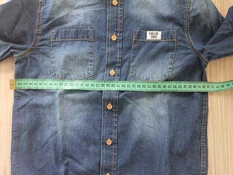 Riflová košeľa ch8, pepperts,140