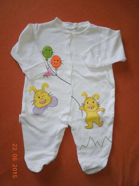 Bavlnene dupačky dlhý rukav , 62