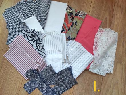 Darujem zbytky látok,