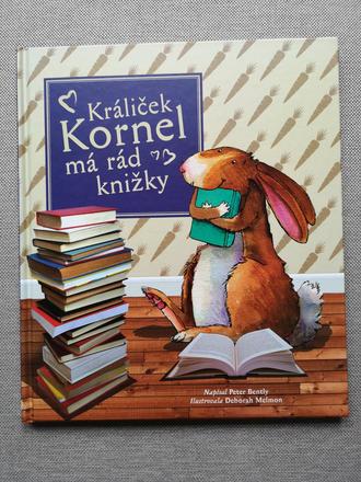 Králiček kornel má rád knižky,