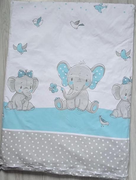 Paplon,vankúš a mantinel do postieľky, šírka (cm): 70,dĺžka (cm): 100