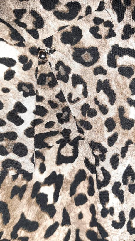 Leopardie oversize šaty h&m, h&m,s