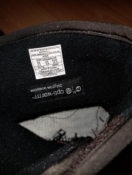 Predám dievčenské čižmičky merrell, merrell,35